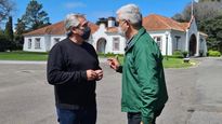 Alberto Fernández se reúne con Julián Domínguez para analizar medidas ante el aumento de precios.