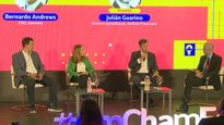 AmCham Energy. El panel de renovables lo compartieron Santiago Yanotti, Paula Altavilla y Bernardo Andrews, con moderación de Julián Guarino.&nbsp;