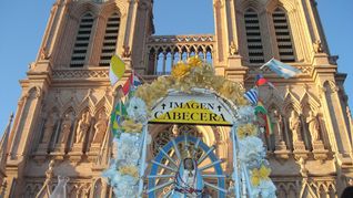 Este domingo se lleva a cabo la 51° peregrinación de la virgen de Luján.