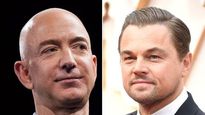 Jeff Bezos y Di Caprio