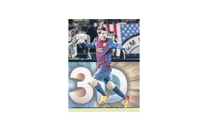 Lionel Messi en 3D mostrando todo su talento