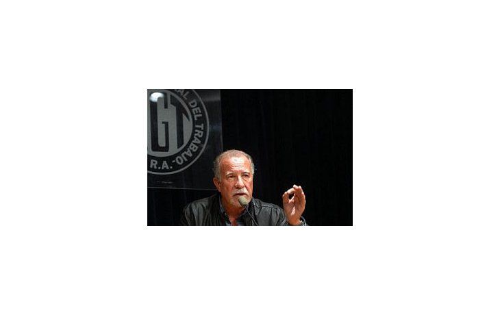 El secretario general del sindicato de Canillitas, Omar Plaini.