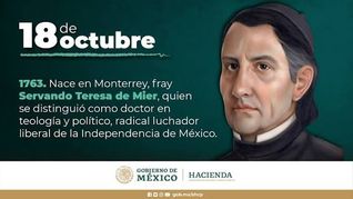 Fray Servando Teresa de Mier. Fray Servando Teresa de Mier.