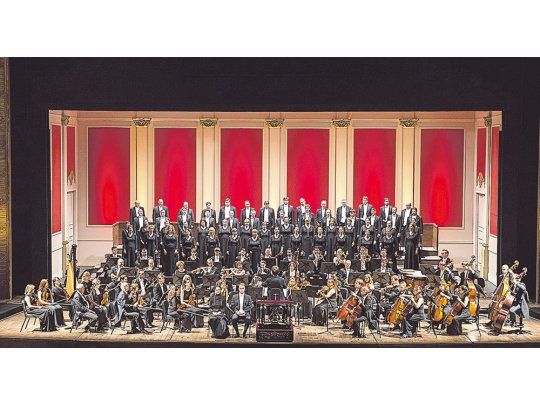 Rundfunkchor. El Coro de la Radio de Berlín ofreció una inolvidable versión del “Requiem alemán” de Brahms.