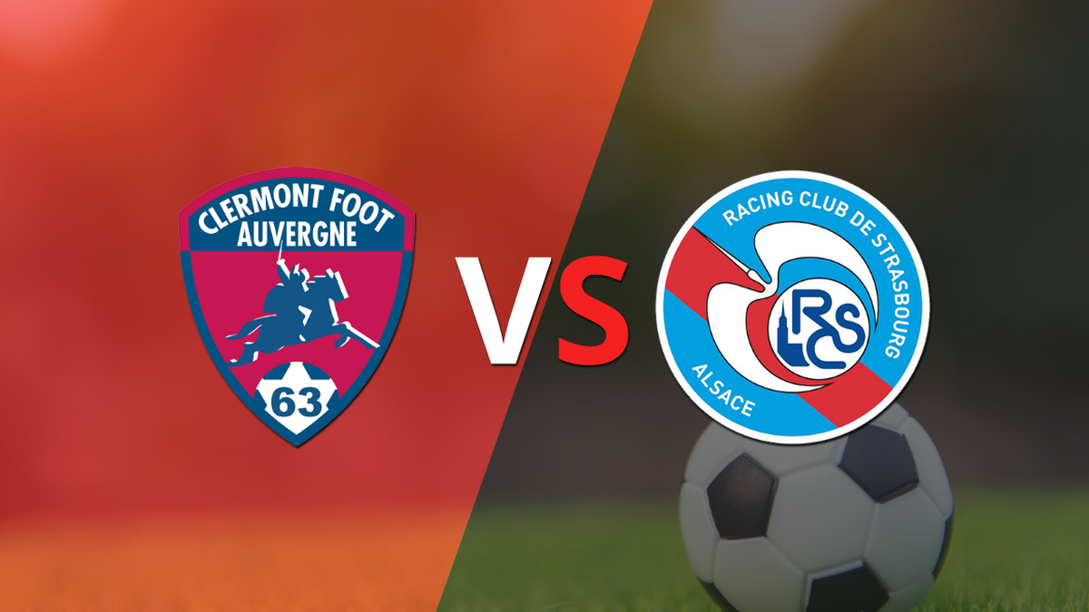 Première Division : Clermont Foot vs RC Strasbourg date 25