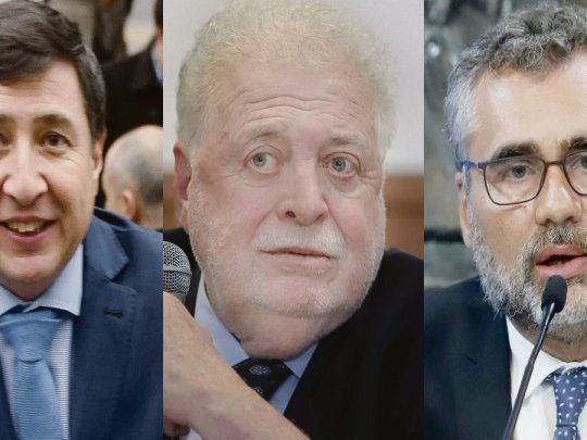 Daniel Arroyo, Gin&eacute;s Gonz&aacute;lez Garc&iacute;a y Alejandro Vanoli.