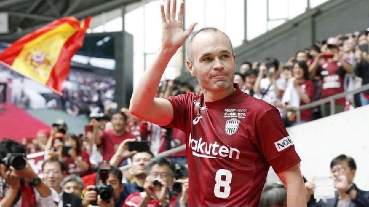 Are you coming back to Barcelona?  Iniesta leaves Japanese football but assures that he will continue playing