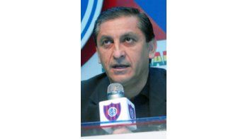 El entrenador de San Lorenzo, Ramón Díaz.