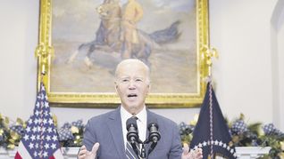 Imagen. El presidente estadounidense, Joe Biden, viene perdiendo popularidad desde el inicio de la guerra entre Hamás e Israel. Un dato preocupante frente a las próximas elecciones.