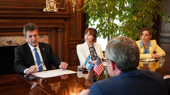 El ministro de Economía, Sergio Massa, está de gira en Estados Unidos.&nbsp;