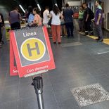 Algunas líneas de subte se vieron afectadas por los cortes de este jueves. Algunas líneas de subte se vieron afectadas por los cortes de este jueves.