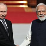 Rusia e India acordaron nuevos combenios de comercio de petróleo, gas y carbón. Rusia e India acordaron nuevos combenios de comercio de petróleo, gas y carbón.