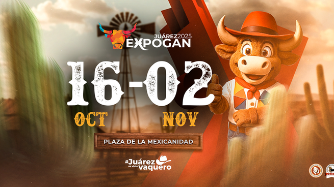 Se viene una nueva edición de Expo Ganadera Juárez 2025.