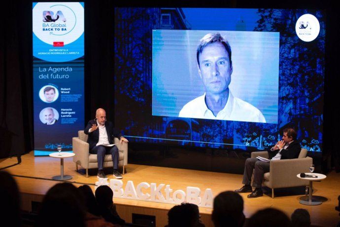 Horacio Rodr&iacute;guez Larreta en el evento Back to BA.