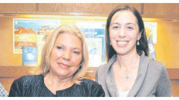 Round. Elisa Carrió y María Eugenia Vidal se verán hoy después de la pelea por las denuncias de la diputada contra el jefe de la Policía Bonaerense y las respuestas de la gobernadora.