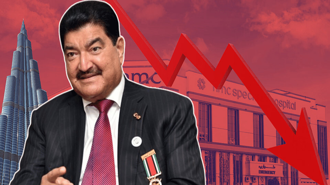 El colapso del magnate y la pérdida de millones de dólares.