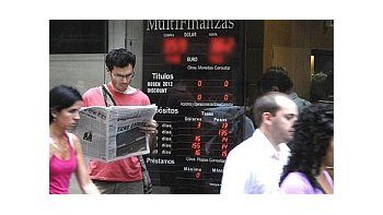 Cotización en la city porteña.