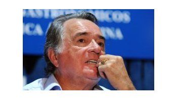 El gastronómico Luis Barrionuevo, titular de la CGT Azul y Blanca.