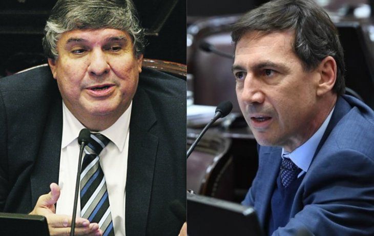 José Mayans y Luis Naidenoff se cruzaron enel Senado por la situación de Formosa.&nbsp;