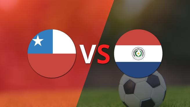 Ya juegan Chile y Paraguay en el estadio el Nacional