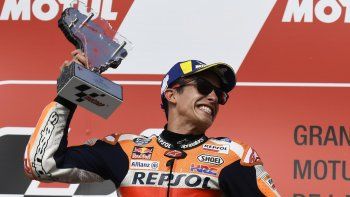 Marc Márquez fue el ganador del GP de Argentina.