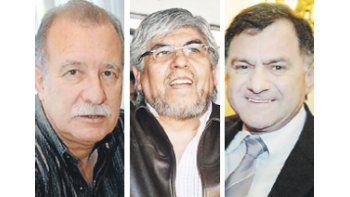 ámbito.com | Omar Plaini, Hugo Moyano, Julio Pereyra