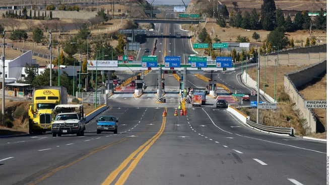 Carretera 57, una de las más peligrosas de México.,
