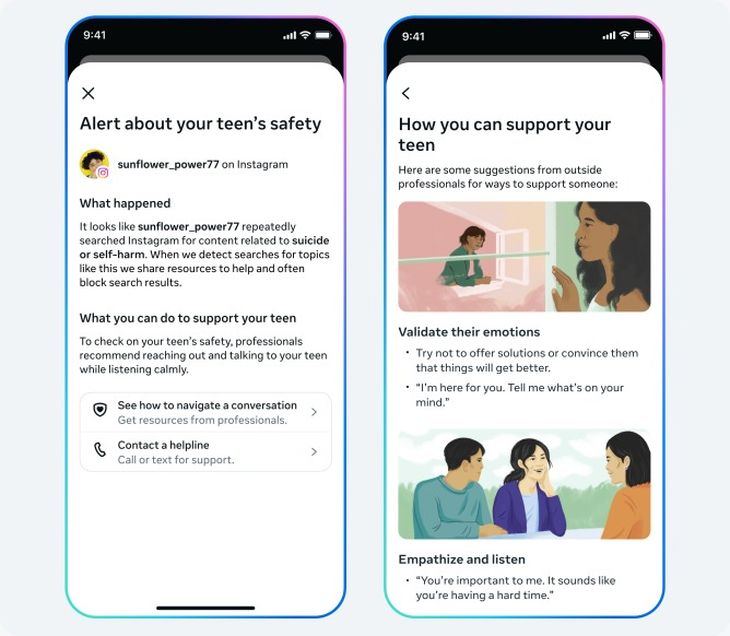 Así serán las notificaciones de prevención.
