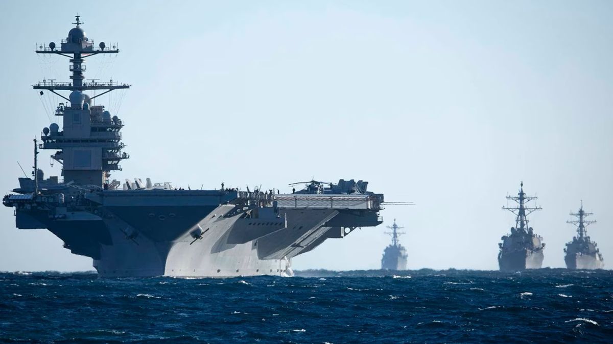 The US will send an aircraft carrier and warships to support Israel against Hamas