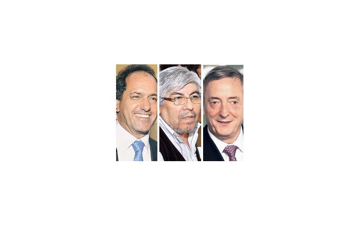 ámbito.com | Daniel Scioli, Hugo Moyano, Néstor Kirchner