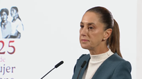 Claudia Sheinbaum en la Mañanera de este lunes.