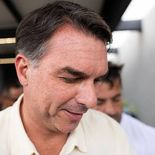 Archivo. El paradero de Flávio Bolsonaro sigue siendo desconocido.