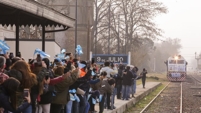 El tren dejará de llegar al pueblo de 9 de julio, entre otros.