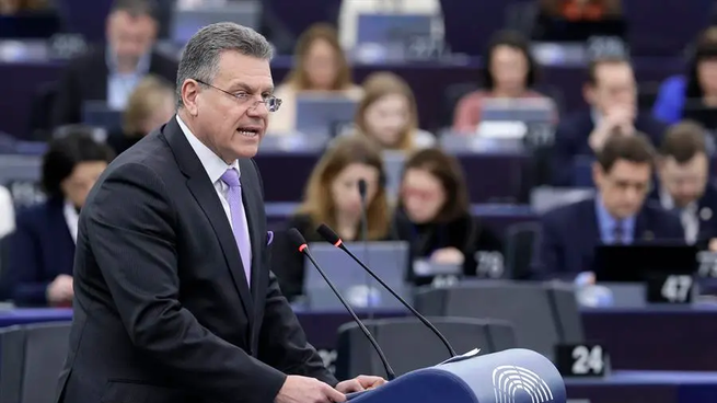 El comisario de Comercio, Maros Sefcovic.