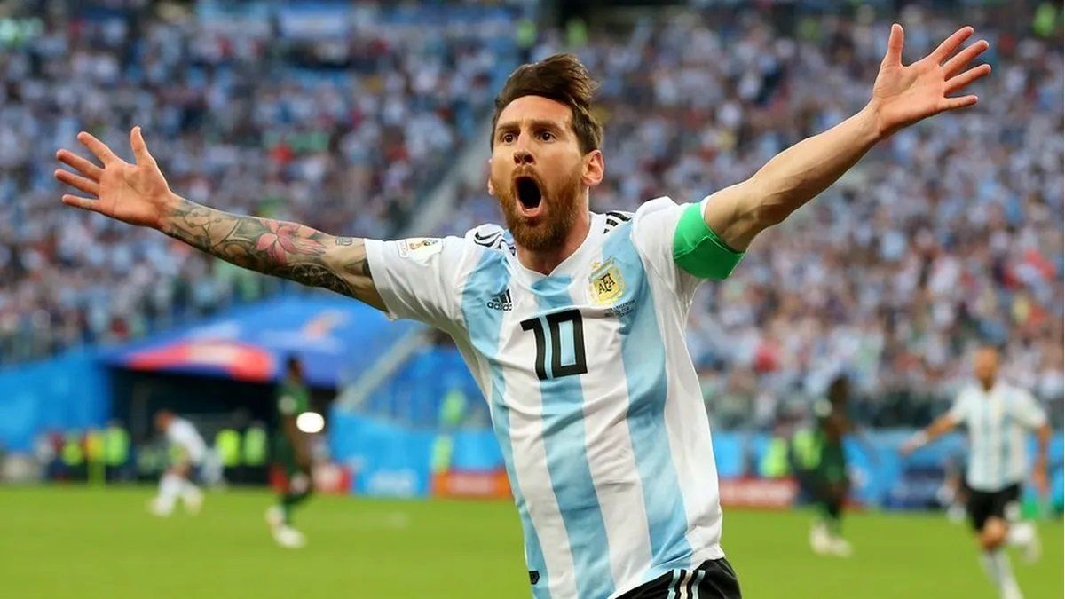 How many goals does Messi have in the World Cups?
