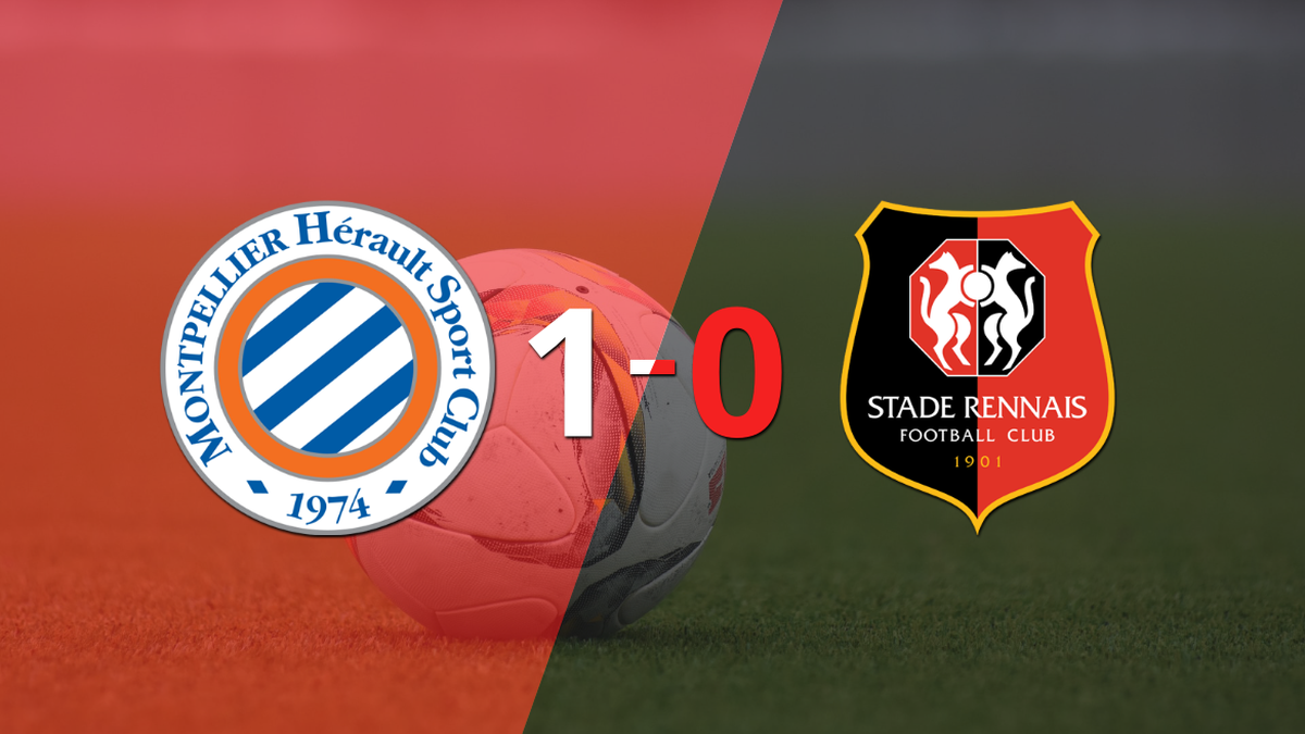 Tight victory for Montpellier against Stade Rennes Tight victory for Montpellier against Stade Rennes
