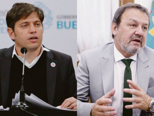 Axel Kicillof y Roberto Costa.