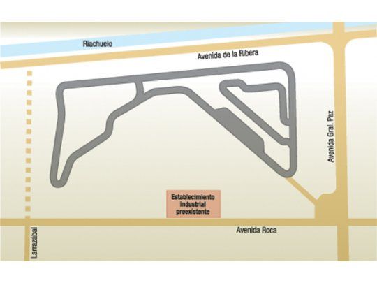Autódromo de Buenos Aires: el primer proyecto