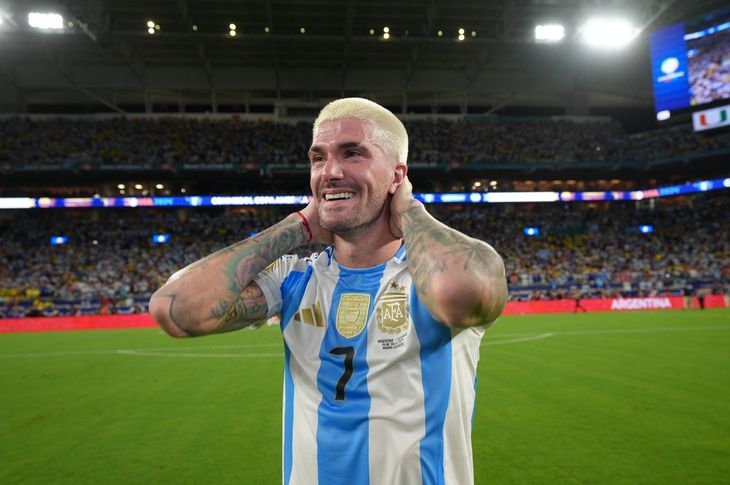 Rodrigo De Paul won his fourth title with the Argentine national team. Rodrigo De Paul won his fourth title with the Argentine national team.