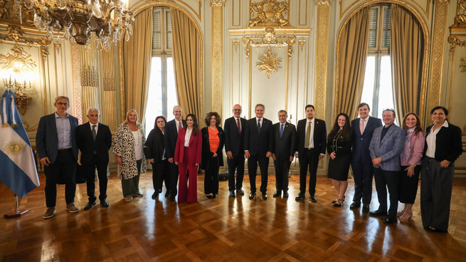 El canciller Pablo Quirno recibió al Comité Judío Americano y abordó la agenda internacional en medio del conflicto en Medio Oriente.