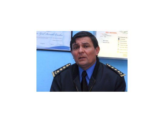 El jefe de la Policía de Formosa, comisario general Bernabé Escobar.
