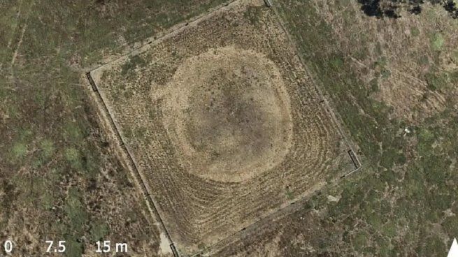 Los anillos tienen un tamaño de más de cientos de metros de diámetro.