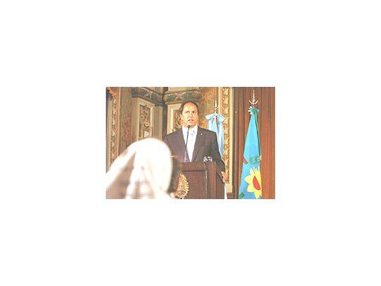 Daniel Scioli, gobernador de Buenos Aires
