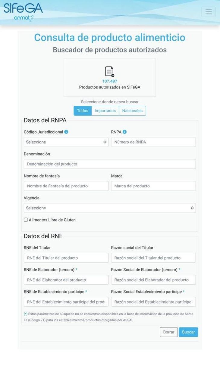 Así se ve la página web donde los ciudadanos pueden consultar por la habilitación de un producto alimenticio y/o medicamento. Así se ve la página web donde los ciudadanos pueden consultar por la habilitación de un producto alimenticio y/o medicamento.