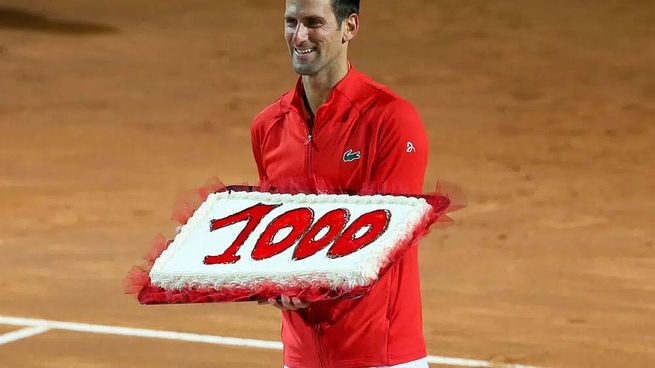 Djokovic es el quinto jugador de la ATP en alcanzar los 1.000 triunfos.