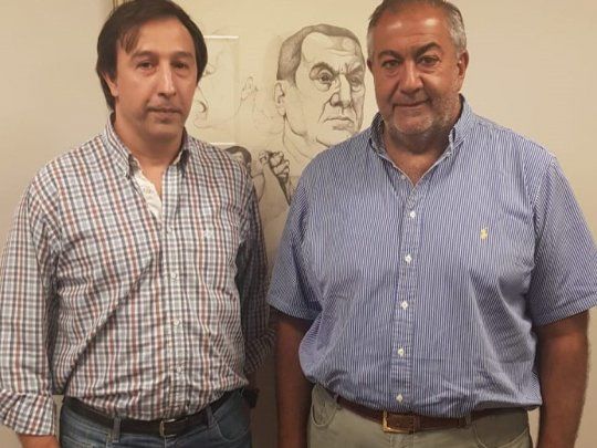 Leandro Nazarre y Héctor Daer.