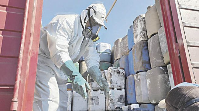 solución. Este sistema de gestión garantiza la disposición final de los envases vacíos de fitosanitarios que se utilizan en el campo argentino.