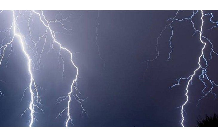 Se espera una intensa actividad eléctrcai para las zonas por alerta de tormenta.&nbsp;