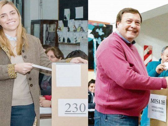 María Emilia Soria y Alberto Weretilneck, dos de los ganadores de la jornada.