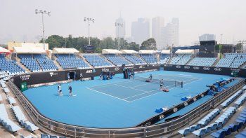 El humo, un protagonista inesperado en el Australian Open 2020.